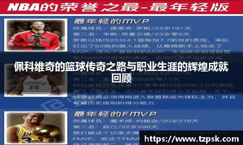 佩科维奇的篮球传奇之路与职业生涯的辉煌成就回顾